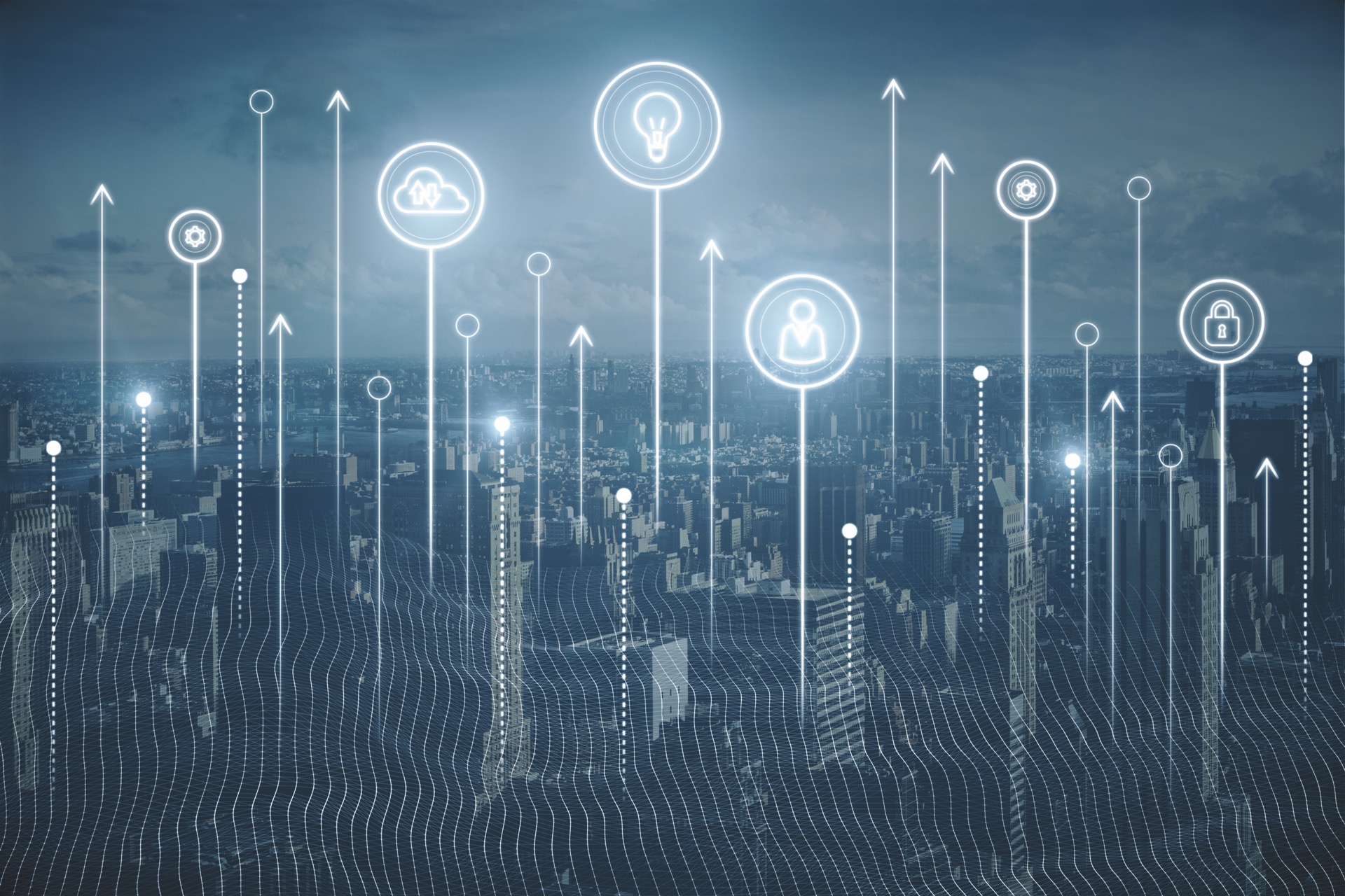 Connected city infrastructure and IoT systems